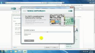 Tech Support How to Download and Install ESET NOD32 Version 5 [upl. by Aihsenet]