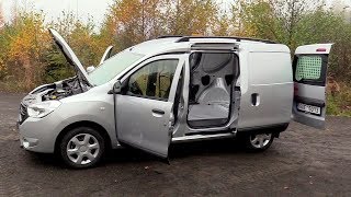 New 2017 Dacia Dokker Van Walkaround  Exterior interior [upl. by Nessnaj796]