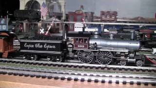 MTH Premier NYC American 440 OGauge Steam Locomotive 999 in True HD 1080p [upl. by Belen]