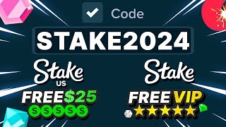 stake code 2024  STAKE2024 VIP BONUS PROMO CODE [upl. by Anitserp]