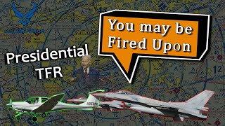 Diamond DA40 Busts into Presidential Restricted Area near Philadelphia PA [upl. by Larkins]