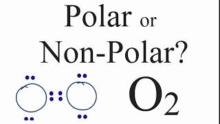 Is O2 Polar or Nonpolar Oxygen Gas [upl. by Aitak]