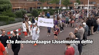 43e Avondvierdaagse IJsselmuiden defilé [upl. by Medrek]