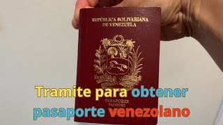 Consejos útiles para tramitar tu pasaporte venezolano en México [upl. by Roger891]