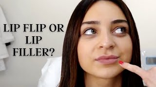 Botox Lip Flip VS Lip Filler Injections ft Isabella Durham [upl. by Asim]