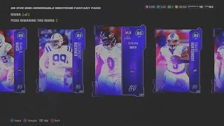 Choosing My Free 95 OVR BND Honorable Mentions Fantasy Pack Player In Madden 24 Ultimate Team [upl. by Dagny503]