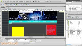 Floating Div Tags  Dreamweaver Tutorial [upl. by Godfrey]