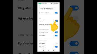 How to turn off phone Ringtone vibration in Android  Ringtone vibration ko bnd kaise kry shorts [upl. by Eceela]