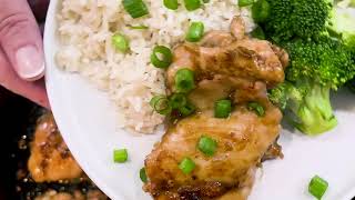 Easy Teriyaki Chicken Thighs [upl. by Seidule]