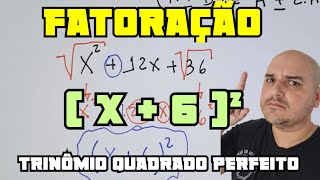 Fatoração 03 Trinômio quadrado perfeito [upl. by Ahsirhcal]