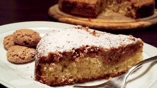 Torta amaretti e ricotta  Le video ricette di Lara [upl. by Yartnoed329]