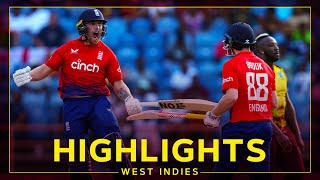 Final Over Drama  Highlights  West Indies v England  3rd T20I [upl. by Luapnaes]