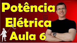 Potência no Resistor  Eletrodinâmica  Aula 6  Prof Marcelo Boaro [upl. by Buroker]