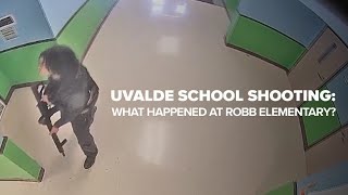 Uvalde school shooting video What happened at Robb Elementary [upl. by Yatnahc]