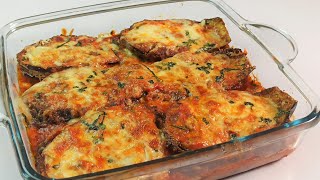 Eggplant Parmigiana  Easy Eggplant Recipe [upl. by Pearse]