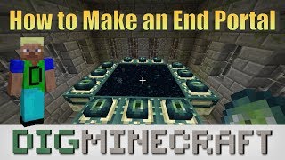 How to Make an End Portal in Minecraft [upl. by Garrison]