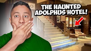 Exploring the Haunted Adolphus Hotel in Dallas TX A Hotel Review hauntedhotel [upl. by Sapers]