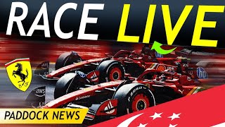 🔴 F1 2024  Singapore GP Ferrari in rimonta 🚗 Ce la farà 🏎️ [upl. by Ajnot]