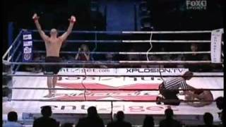 Ebersole Cartwheel Kick KO Xplosion 17 [upl. by Einohpets775]