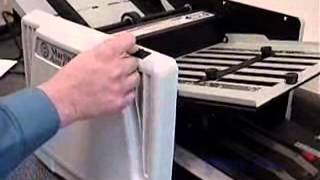 Martin Yale 1217A Paper Folder Video Demo from Office Zone [upl. by Yatnuahc]