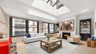 Inside a Duplex NYC PENTHOUSE with TWO Outdoor Terraces  43 West 21st Street PH  SERHANT Tour [upl. by Neleh]