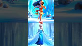 Moana Vs Elsa Frozen Vs Ten Female 💪 moana Cinderella snowwhite  Wonderwoman Supergirl elsa [upl. by Ailis]