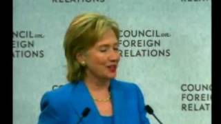 Hillary Clinton admits the CFR gives the Orders [upl. by Gereld612]