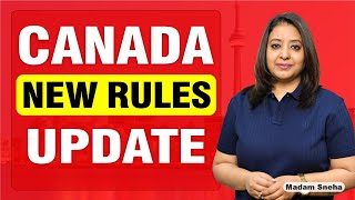 CANADA NEW RULES UPDATE  STUDY VISA UPDATES 2024  USA CANADA UK  THE VISA OFFIC [upl. by Ehpotsirhc]