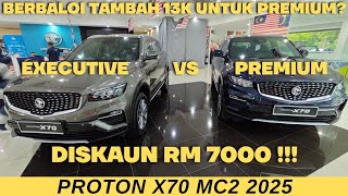 Proton X70 MC2 2025  PREMIUM VS EXECUTIVE [upl. by Cain]