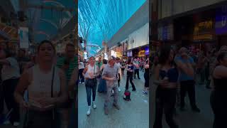 Fremont Street Experience Viva Las Vegas Neon Lights Street Performers amp More [upl. by Vargas548]