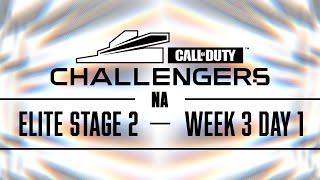 Call Of Duty Challengers Elite 2021  NA Stage 2 Week 3  Day 1 [upl. by Londoner]