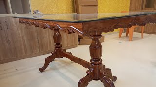 Dining Table  Dining Table Design Wooden  Dining table kaun sa kharidna chahiye wood work Pawan [upl. by Ameerahs]