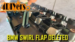 How to Install a Swirl Flap Delete Kit on a BMW M57 335d [upl. by Andre]