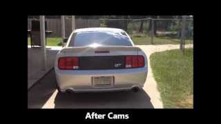 2005 Mustang GT with Mutha Thumpr Comp Cams [upl. by Inaj]