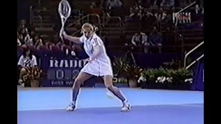 Steffi Graf vs Amanda Coetzer WTA Championships 1995 R1 [upl. by Corsiglia]