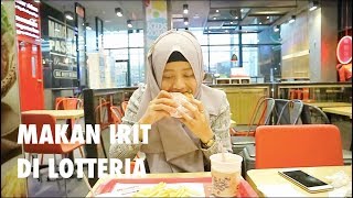 MAKAN IRIT DI LOTTERIA KOREA [upl. by Kizzee]