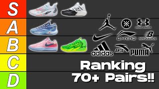 Ranking ALL Basketball Shoes on a Tier List 2023 [upl. by Inor]