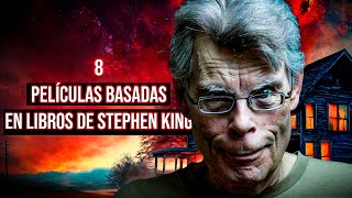 TOP 8  Películas Basadas en Libros de Stephen King [upl. by Charleen]