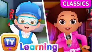 The Jobs Song  Professions Nursery Rhyme  Kids Songs and Learning Videos for Babies by ChuChu TV [upl. by Hong]