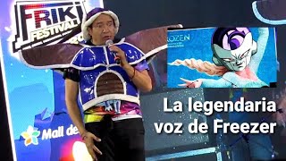 Gerardo Reyero la voz de Freezer cuenta su historia en el Friki Festival 2022 [upl. by Akinahs]