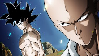 GOKU VS SAITAMA I ENGLISH DUBBING I 1 to 5 FAN ANIMATION [upl. by Analed420]