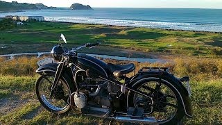 BMW R12 año 1935 Getaria Zarautz [upl. by Petromilli537]