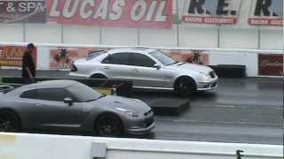 E55 AMG vs GTR [upl. by Flam]