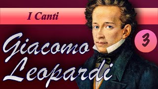 Giacomo Leopardi — I CANTI Le canzoni civili e gli idilli [upl. by Franklin]