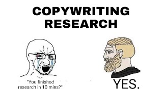 how to do copywriting research beginners guide [upl. by Evatsug640]