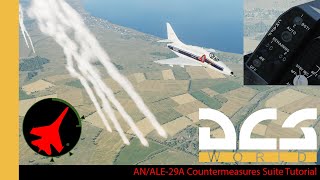 A4E V20 ANALE 29A Countermeasures Suite Tutorial  DCS World  Digital Combat Simulator [upl. by Osnofledi]