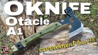 OKNIFE Otacle A1 bushcraft survie secours bricolage la hache a tout faire [upl. by Nyvar955]