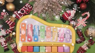 How to Play jingle bells piano Xylophone tutorial easy with notes keys and numbers [upl. by Neda776]