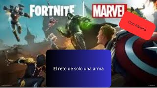 Jugando con Alesito al reto de una sola arma en Fortnite  Fortnite [upl. by Vish283]