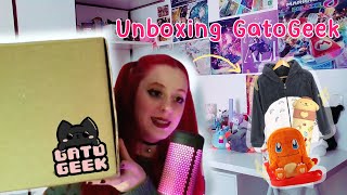 RECEBI UMA SUPER CAIXA DA GATOGEEK  Unboxing [upl. by Biddy]